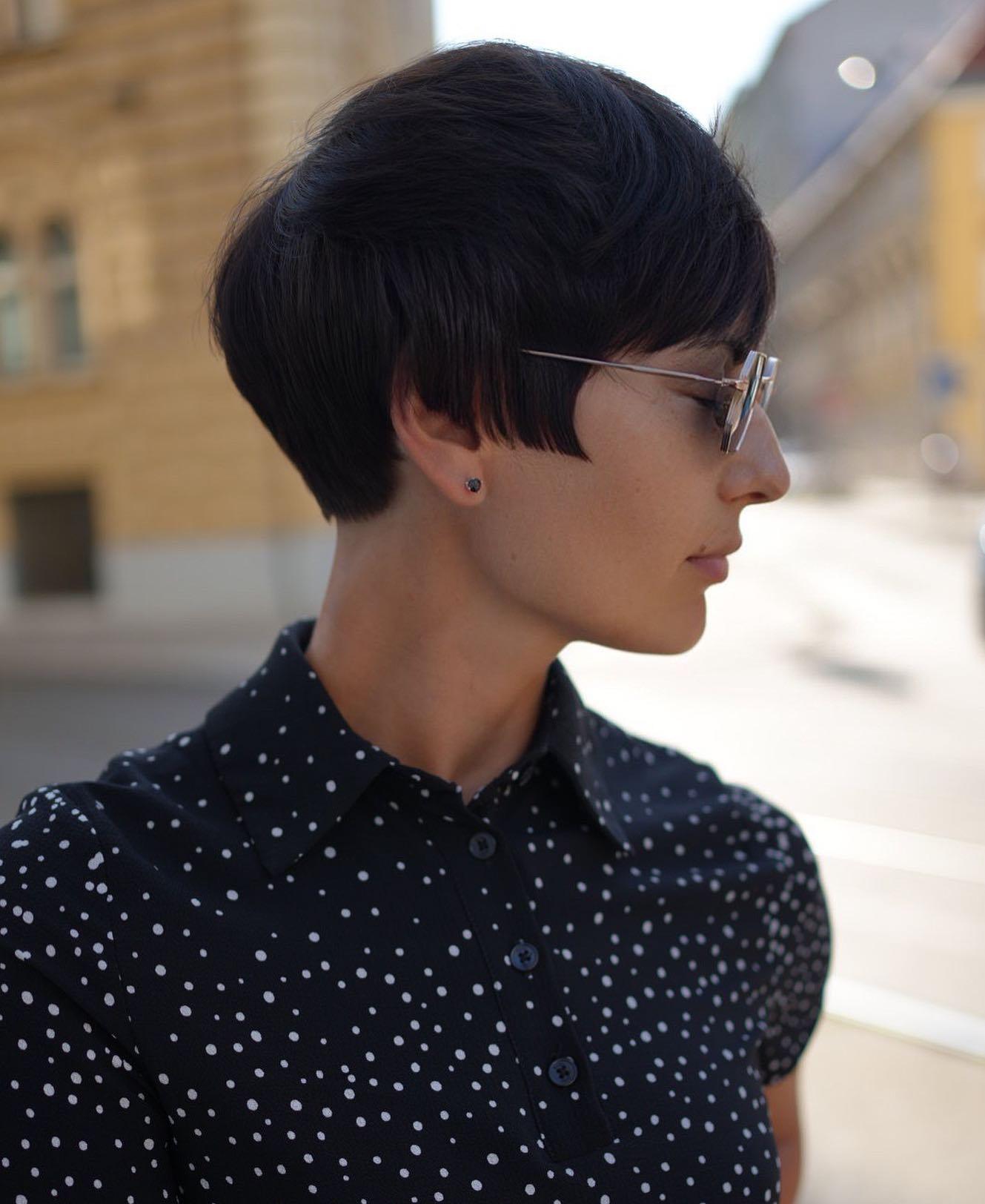 Accurate Polished Thick Pixie Cut