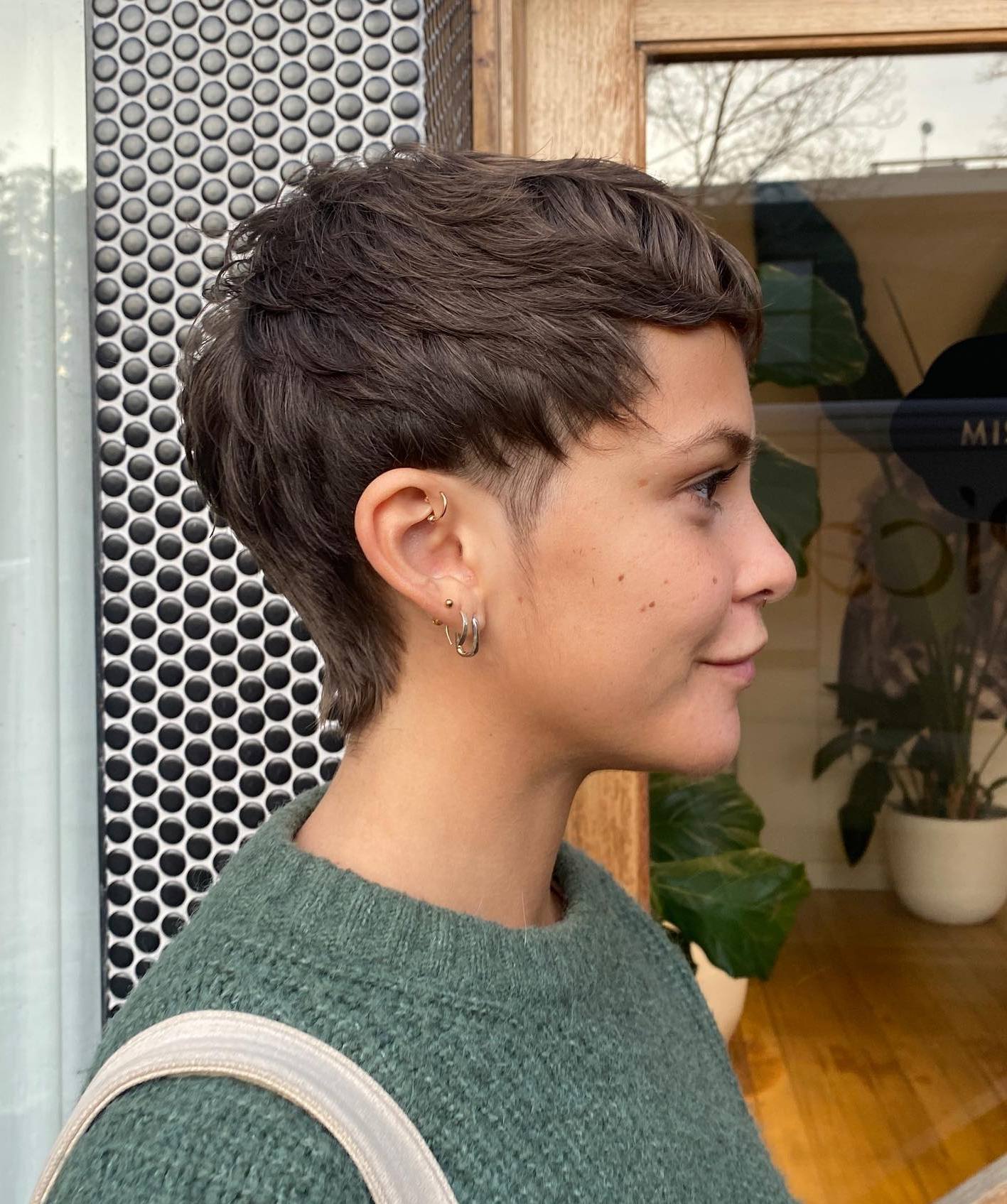 Short Choppy Undercut Pixie